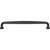 Top Knobs - Dakota Collection - Charlotte Appliance Pull 18 Inch (c-c) - Flat Black - M2830