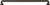 Top Knobs - Chareau Collection - Emerald Appliance Pull 12 Inch (c-c) - Ash Gray - TK292AG