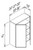 Innovation Cabinetry Classic White Kitchen Cabinet - W2442-CW