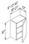Innovation Cabinetry Maduro Kitchen Cabinet - W2130-CR