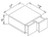 Innovation Cabinetry Shaker White Kitchen Cabinet - WSD1206-2-CS