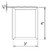 Innovation Cabinetry Shaker White Kitchen Cabinet - PBAFFB-CS