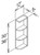 Innovation Cabinetry Pearl White Kitchen Cabinet - WOES0636-CP