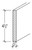 Innovation Cabinetry Pearl White Kitchen Cabinet - TK8-CP