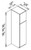 Innovation Cabinetry Storm Gray Kitchen Cabinet - PC1884-CG