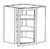 Innovation Cabinetry Imperial Blue Kitchen Cabinet - WDCMD2436-CB