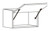 Eurocraft Cabinetry Trends Series Matte White Kitchen Cabinet - W3015FP - VMW