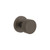 Viaggio Circolo Rosette Privacy with Circolo Brass Knob in Titanium Gray - 622311-CLOCLO-40-TG - 2 3/8" Backset