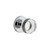 Viaggio Circolo Rosette Privacy with Circolo Crystal Knob in Bright Chrome - 622582-CLOCLC-40-BC - 2 3/4" Backset
