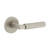 Viaggio Circolo Rosette Privacy with Contempo Smooth Lever in Satin Nickel - 623850-CLOCON-STH-40-SN - 2 3/8" Backset