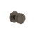 Viaggio Circolo Rosette Single Dummy with Circolo Brass Knob in Titanium Gray - 624616-CLOCLO-20-TG -  Backset