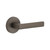Viaggio Circolo Rosette Single Dummy with Lusso Lever in Titanium Gray - 625243-CLOLUS-20-TG -  Backset