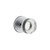 Viaggio Circolo Hammered Rosette Passage with Circolo Crystal Knob in Bright Chrome - 620289-CLOMHMCLC-10-BC - 2 3/4" Backset