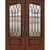 FiberCraft | Square Top Arch Lite Double Warwick WI Grille | 8' Tall