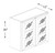 Blue Valley White Shaker Kitchen Cabinet - WHS-W3030GD
