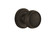 Nostalgic Warehouse - Classic Rosette Privacy Craftsman Door Knob in Oil-Rubbed Bronze - CLACRA - 716528 - 2 3/8" Backset