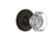 Nostalgic Warehouse - Classic Rosette Passage Waldorf Door Knob in Oil-Rubbed Bronze - CLAWAL - 708488 - 2 3/4" Backset
