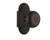 Nostalgic Warehouse - Cottage Plate Single Dummy New York Door Knob in Timeless Bronze - COTNYK - 700509