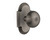 Nostalgic Warehouse - Cottage Plate Single Dummy New York Door Knob in Antique Pewter - COTNYK - 713020