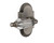 Nostalgic Warehouse - Cottage Plate Double Dummy Parlor Lever in Antique Pewter - COTPRL - 714271