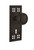 Nostalgic Warehouse - Craftsman Plate with Keyhole Double Dummy Craftsman Door Knob in Oil-Rubbed Bronze - CRACRA - 715608