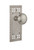 Nostalgic Warehouse - Craftsman Plate Passage New York Door Knob in Satin Nickel - CRANYK - 715249 - 2 3/8" Backset