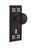Nostalgic Warehouse - Craftsman Plate with Keyhole Single Dummy New York Door Knob in Oil-Rubbed Bronze - CRANYK - 715440