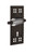 Nostalgic Warehouse - Craftsman Plate Interior Mortise Parlor Lever in Oil-Rubbed Bronze - CRAPRL - 714513 - 2 1/4" Backset