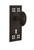 Nostalgic Warehouse - Craftsman Plate with Keyhole Double Dummy Victorian Door Knob in Oil-Rubbed Bronze - CRAVIC - 715572