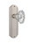 Nostalgic Warehouse - Deco Plate Single Dummy Chateau Door Knob in Satin Nickel - DECCHA - 706881