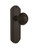 Nostalgic Warehouse - Deco Plate Passage Egg & Dart Door Knob in Oil-Rubbed Bronze - DECEAD - 708769 - 2 3/4" Backset
