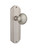 Nostalgic Warehouse - Deco Plate Double Dummy New York Door Knob in Satin Nickel - DECNYK - 706167