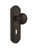 Nostalgic Warehouse - Deco Plate with Keyhole Double Dummy New York Door Knob in Oil-Rubbed Bronze - DECNYK - 706171