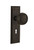 Nostalgic Warehouse - New York Plate Interior Mortise Craftsman Door Knob in Oil-Rubbed Bronze - NYKCRA - 716588 - 2 1/4" Backset