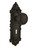 Nostalgic Warehouse - Victorian Plate with Keyhole Privacy Craftsman Door Knob in Oil-Rubbed Bronze - VICCRA - 716572 - 2 3/8" Backset