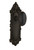 Nostalgic Warehouse - Victorian Plate Passage Homestead Door Knob in Oil-Rubbed Bronze - VICHOM - 709910 - 2 3/4" Backset
