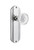 Nostalgic Warehouse - Deco Plate Double Dummy Crystal Meadows Knob in Bright Chrome - DECCME - 753562
