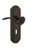 Nostalgic Warehouse - Deco Plate Passage with Keyhole Manor Lever in Oil-Rubbed Bronze - DECMAN - 762263 - 2 3/8" Backset