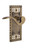 Nostalgic Warehouse - Craftsman Plate Single Dummy Manor Lever in Antique Brass - CRAMAN - 762459