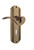 Nostalgic Warehouse - Deco Plate Single Dummy with Keyhole Manor Lever in Antique Brass - DECMAN - 762542