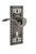 Nostalgic Warehouse - Craftsman Plate Privacy with Keyhole Manor Lever in Antique Pewter - CRAMAN - 763155 - 2 3/8" Backset