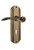 Nostalgic Warehouse - Deco Plate Single Dummy with Keyhole Swan Lever in Antique Brass - DECSWN - 764349