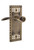 Nostalgic Warehouse - Craftsman Plate Double Dummy Swan Lever in Antique Brass - CRASWN - 764422