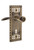 Nostalgic Warehouse - Craftsman Plate Double Dummy with Keyhole Swan Lever in Antique Brass - CRASWN - 764500