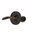 Nostalgic Warehouse - Classic Rose Privacy Swan Lever in Timeless Bronze - CLASWN - 764596 - 2 3/8" Backset