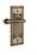Nostalgic Warehouse - Craftsman Plate Double Dummy Fleur Lever in Antique Brass - CRAFLR - 766245