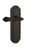 Nostalgic Warehouse - Deco Plate Privacy Fleur Lever in Oil-Rubbed Bronze - DECFLR - 766517 - 2 3/8" Backset