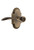 Nostalgic Warehouse - Cottage Plate Single Dummy Swan Lever in Antique Brass - COTSWN - 771901