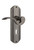 Nostalgic Warehouse - Deco Plate Single Dummy with Keyhole Manor Lever in Antique Pewter - DECMAN - 772396