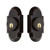Nostalgic Warehouse - Cottage Plate Double Cylinder Deadbolt in Timeless Bronze - Keyed Different - COTCOT - 703954 - 2 3/8" Backset